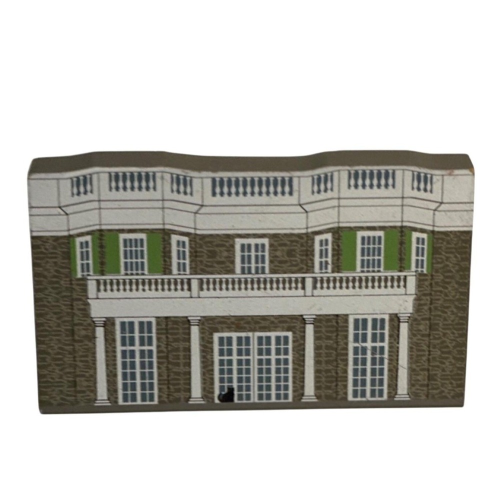 VTG Cats Meow Village 1995‎ Collectors Club Eleanor Roosevelt's Home New York